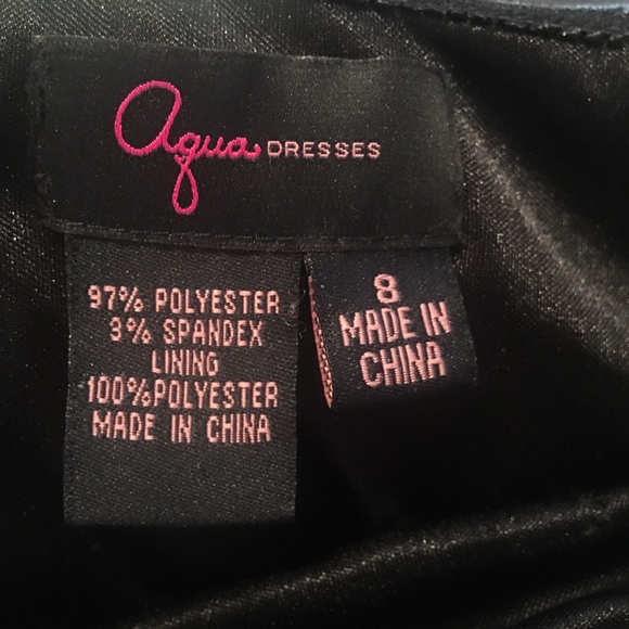 New Aqua Platinum Sequin Fitted Dress 8 - Picture 4 of 4